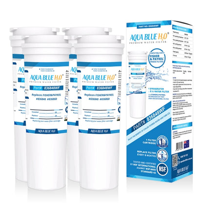 4x Fisher  and  Paykel  Fridge Filters  by Aqua Blue h20