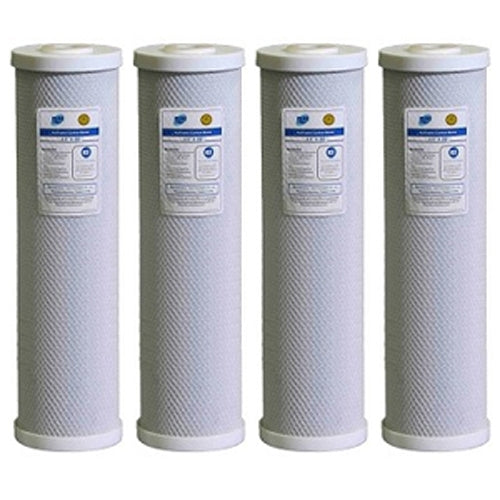 Pure  91451/N  4.5"x 20" Big Blue Coconut Carbon Block 5 Micron Filter