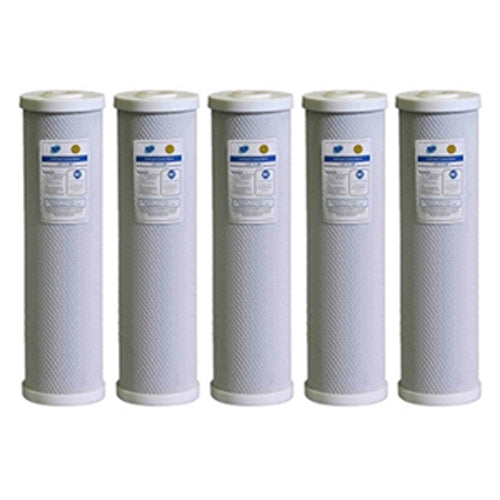 Pure  91451/N  4.5"x 20" Big Blue Coconut Carbon Block 5 Micron Filter