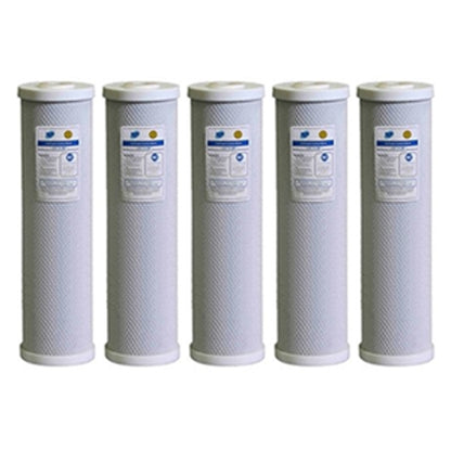 Pure  91451/N  4.5"x 20" Big Blue Coconut Carbon Block 5 Micron Filter