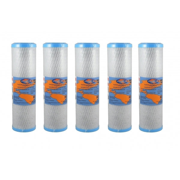 Omnipure 2.5" x 10" 1 Mic Carbon Block Filter OMB934 1 Mic