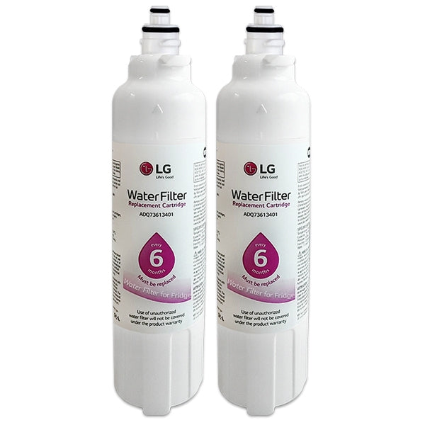 2X Genuine OEM LG LT800P ADQ73613401 Ice and Water Fridge Filter