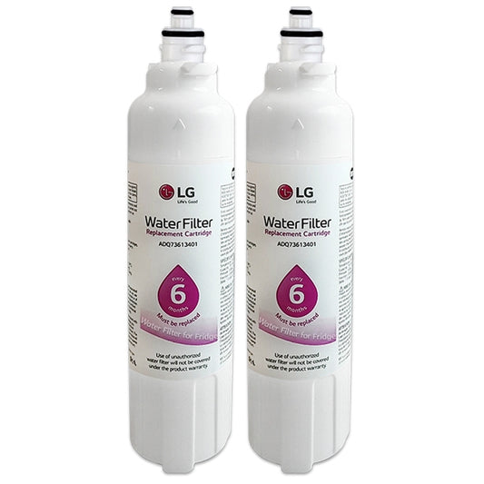 2X Genuine OEM LG LT800P ADQ73613401 Ice and Water Fridge Filter