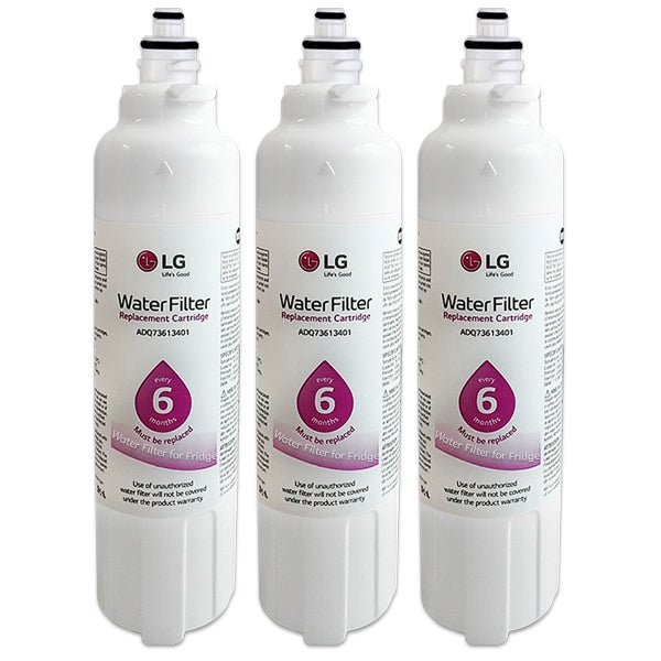 3x LG ADQ73613401 / LT800P Genuine Fridge Filter