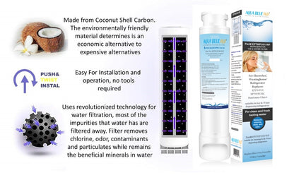 3X ELECTROLUX and WESTINGHOUSE fridge filter EPTWFU01 807946705
