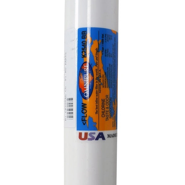 2X Omnipure K2540 BB GAC Carbon Water Filter 1/4" NPTF Female
