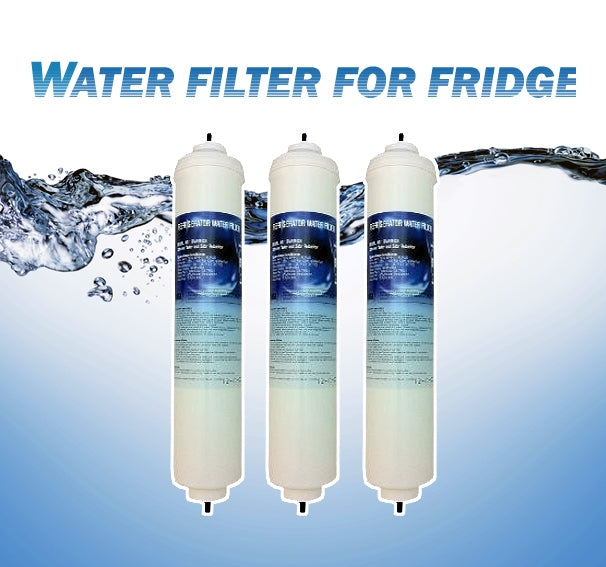3x LG External Inline Fridge Water Filter BL9808, 3890JC2990A, DA2010CB Push Fit