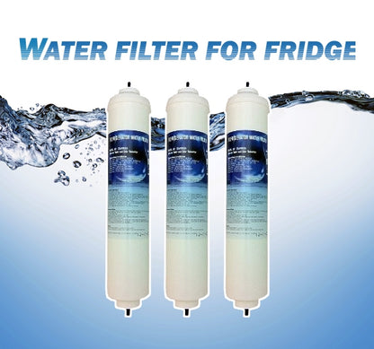 3x LG External Inline Fridge Water Filter BL9808, 3890JC2990A, DA2010CB Push Fit