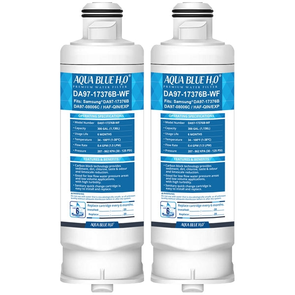 Samsung DA97-17376B, DA97-08006C, HAF-QIN/EXP Compatible Replacement Water Filter