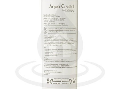FRN_Y22F2VI Daewoo  DW2042FR-09 Replacement Fridge Filter Cartridge