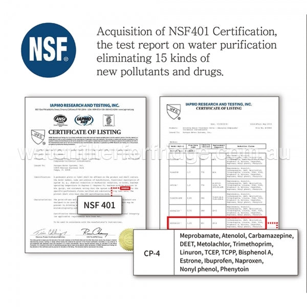 PFOS and PFOA  remove filter system