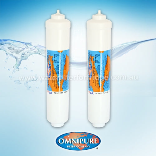 Inline water filter K2520 JJ Omnipure 2 pack