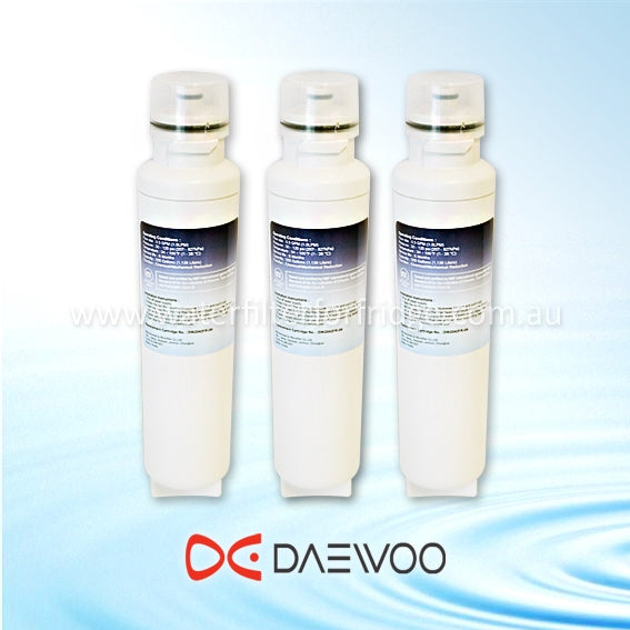 3x Daewoo DW2042FR-09 Replacement Fridge Filter Cartridge