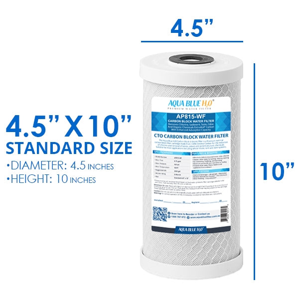 3 Stage Big Blue Whole House System with Replacement Cartridge