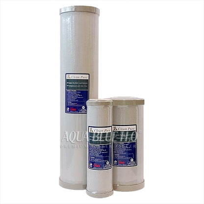 Puretec DP101 Dual Carbon Water Filter Cartridge 2.5 x 10 inch 10 Micron