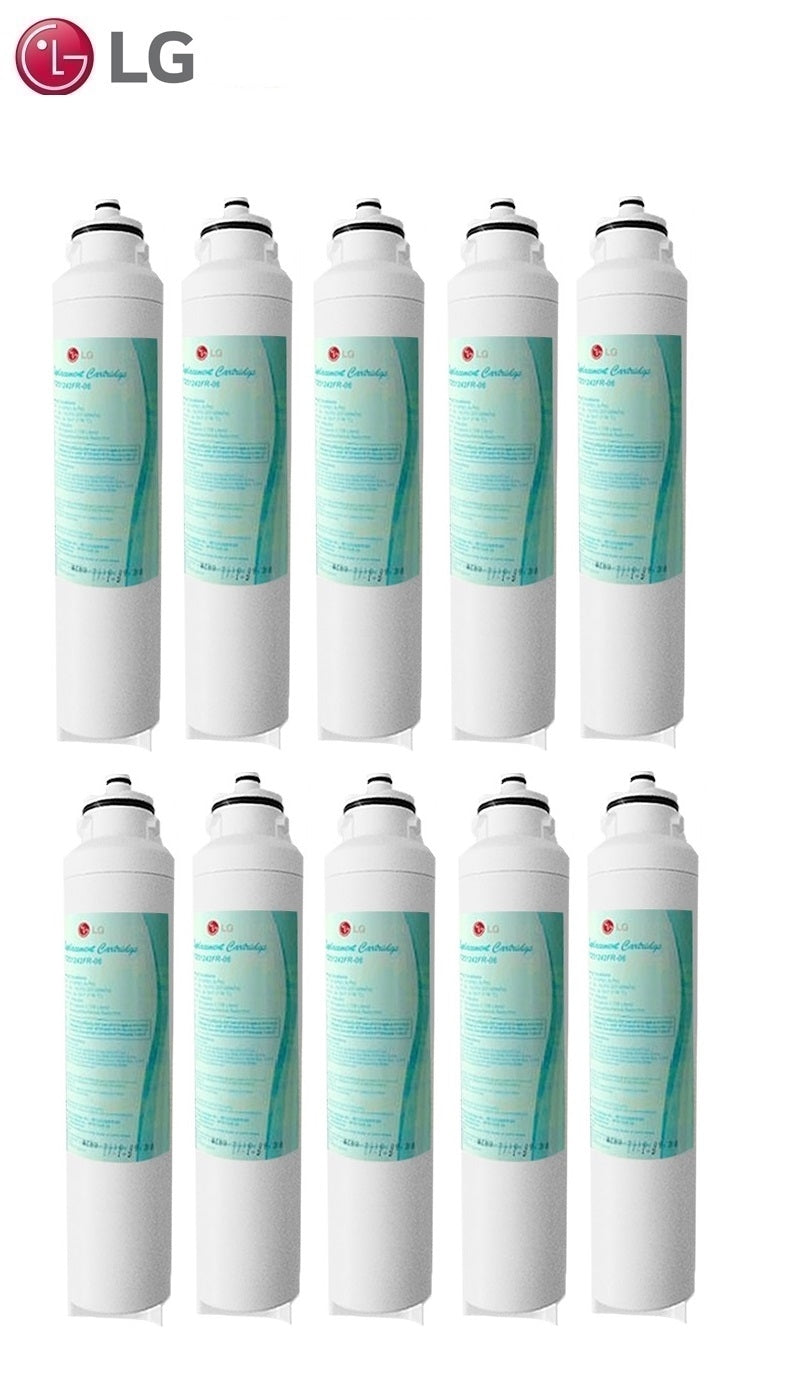 10x LG M725123F-06, M7251242FR-06, ADQ32617703 Fridge Water Filter by Microfilter Ltd