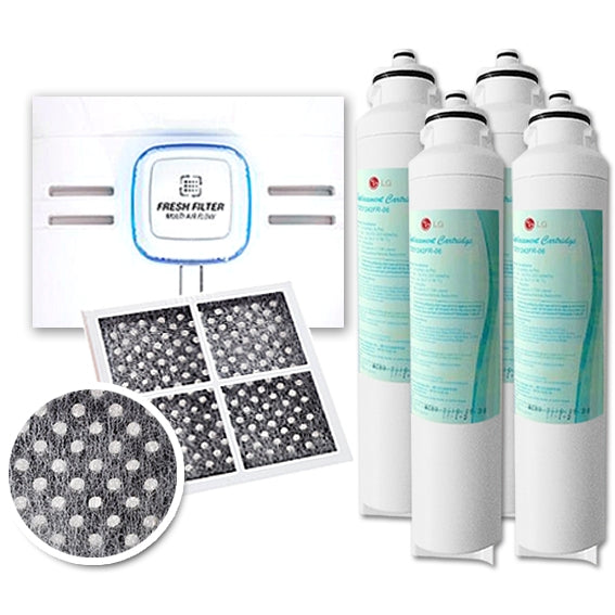 4x LG  Internal  filter  M7251242FR-06 Combo with Air Filter LT120F