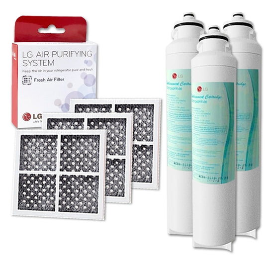 3x LG  Internal  filter  M7251242FR-06 with 3x Air Filters LT120F