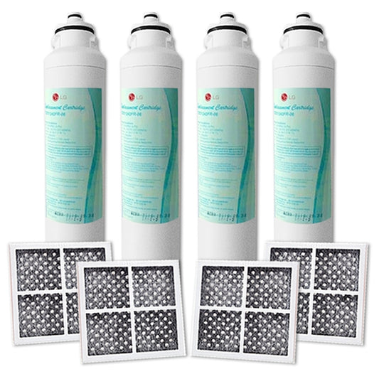 4x LG Genuine Internal  filter  M7251242FR-06 with 4x Air Filters LT120F