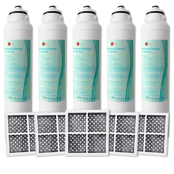 5x LG  Internal  filter  M7251242FR-06 with 5x Air Filters LT120F