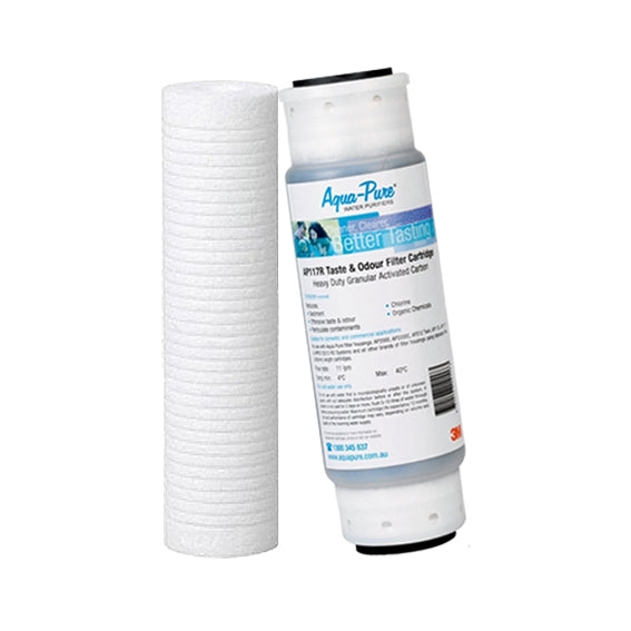 3M Cuno Aqua-Pure AP2200C Replacement Filter Set 5 Micron  AP110 and  AP117 10"