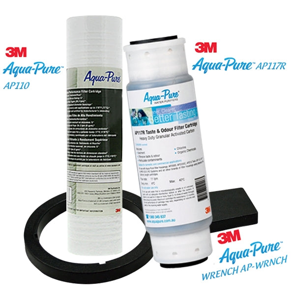 3M Cuno Aqua-Pure AP2200C Replacement Filter Set 5 Micron  AP110 and  AP117 10