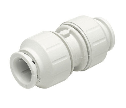 John Guest Polypropylene Fittings Equal Straight Connector PPM0412W 12MM