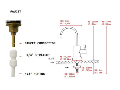 Drinking Faucet  100% lead  Free with  Unique design