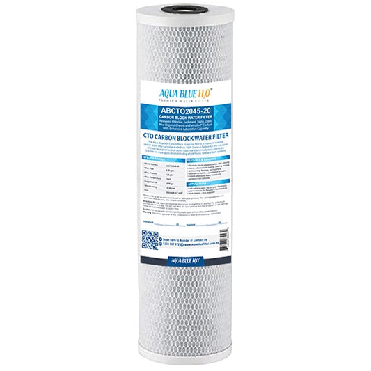 Big Blue 20"x4.5" Whole House CTO Carbon Block 10Mic