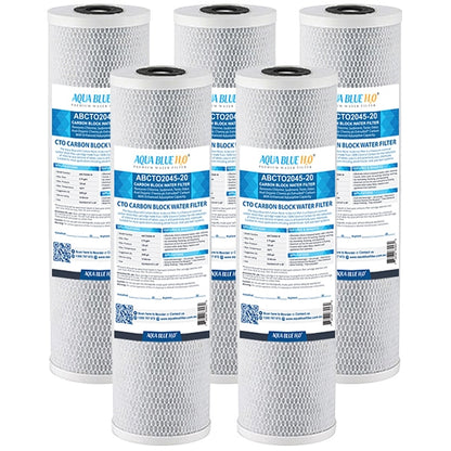 Big Blue 20"x4.5" Whole House CTO Carbon Block 10Mic