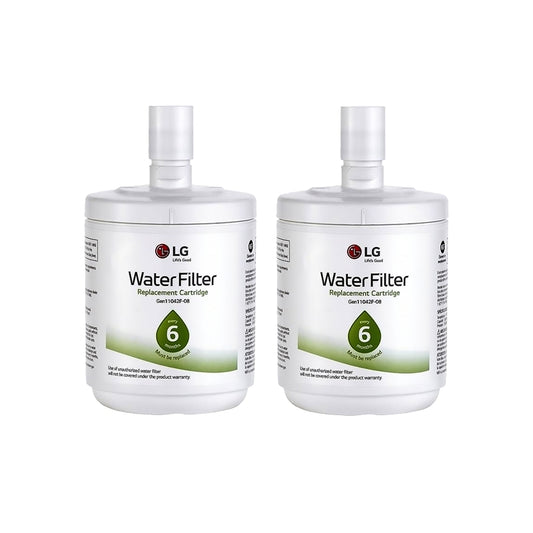 2x LG 5231JA2002A, LT500P Original Genuine Fridge Water Filter Premium