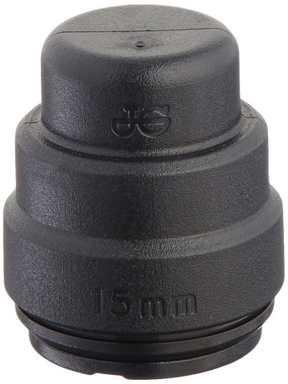 John Guest Black Acetal Fittings End Stop PM4615E 15MM