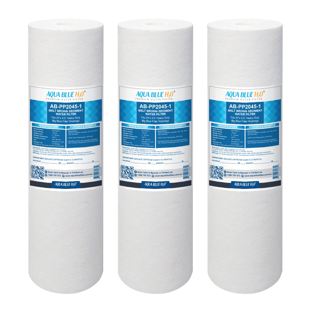20" x 4.5" Big Blue PP Sediment Filter Cartridge 1Mic