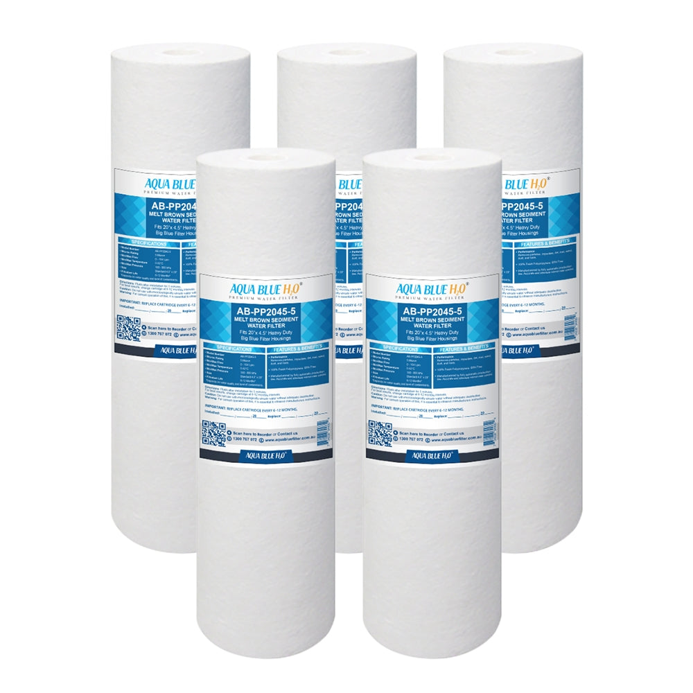 20" x 4.5" Big Blue 5 Micron PP Sediment Filter Cartridge