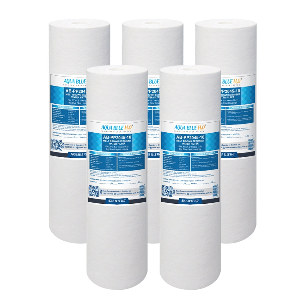 20" x 4.5" Big Blue PP Sediment Filter Cartridge 10Mic