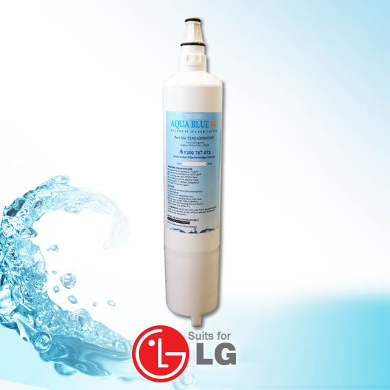 4x LG 5231JA2006A/LT600P Fridge Water Filters by Aqua Blue H20