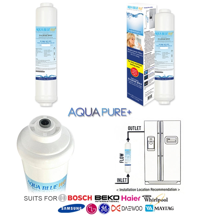 DA29-10105J, WSF100, EF9603 Samsung External Water Filter Compatible Part Number DA2010CB