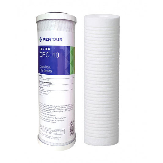 Pentek  ® CBC-10 Giardia Cyst Reduction Water Filter 0.5 Micron 10"