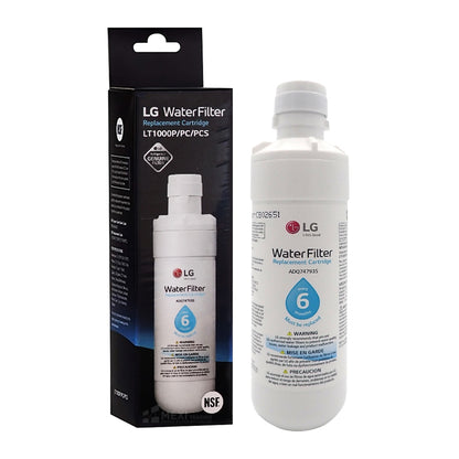 LG LT1000P MDJ64844601 ADQ74793501 refrigerator water filter