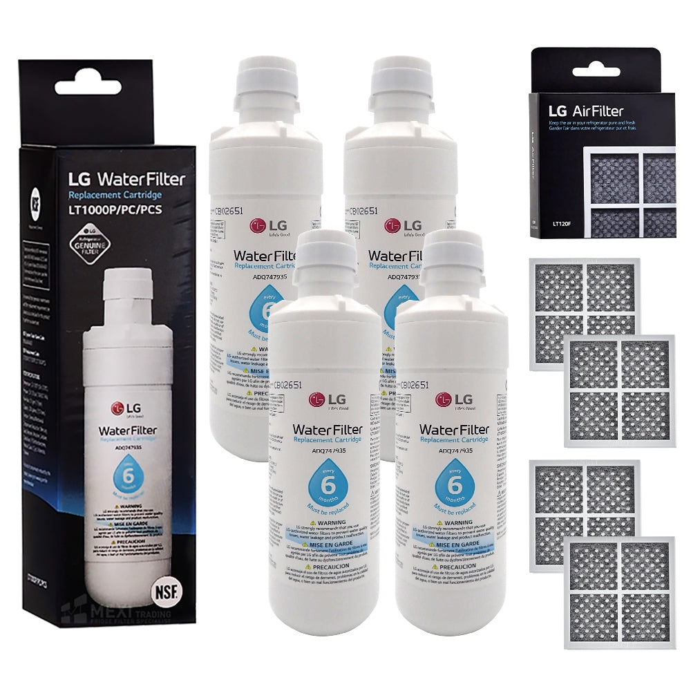 LG LT1000P MDJ64844601 ADQ74793501 Fridge Filter + Air Filter LT120F