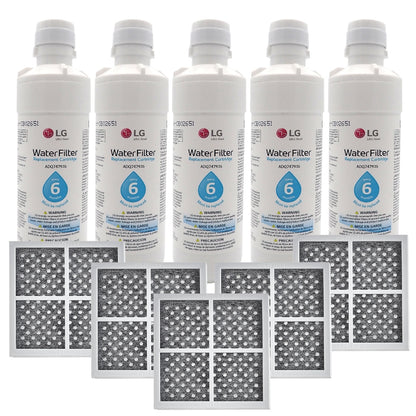 LG LT1000P MDJ64844601 ADQ74793501 Fridge Filter + Air Filter LT120F
