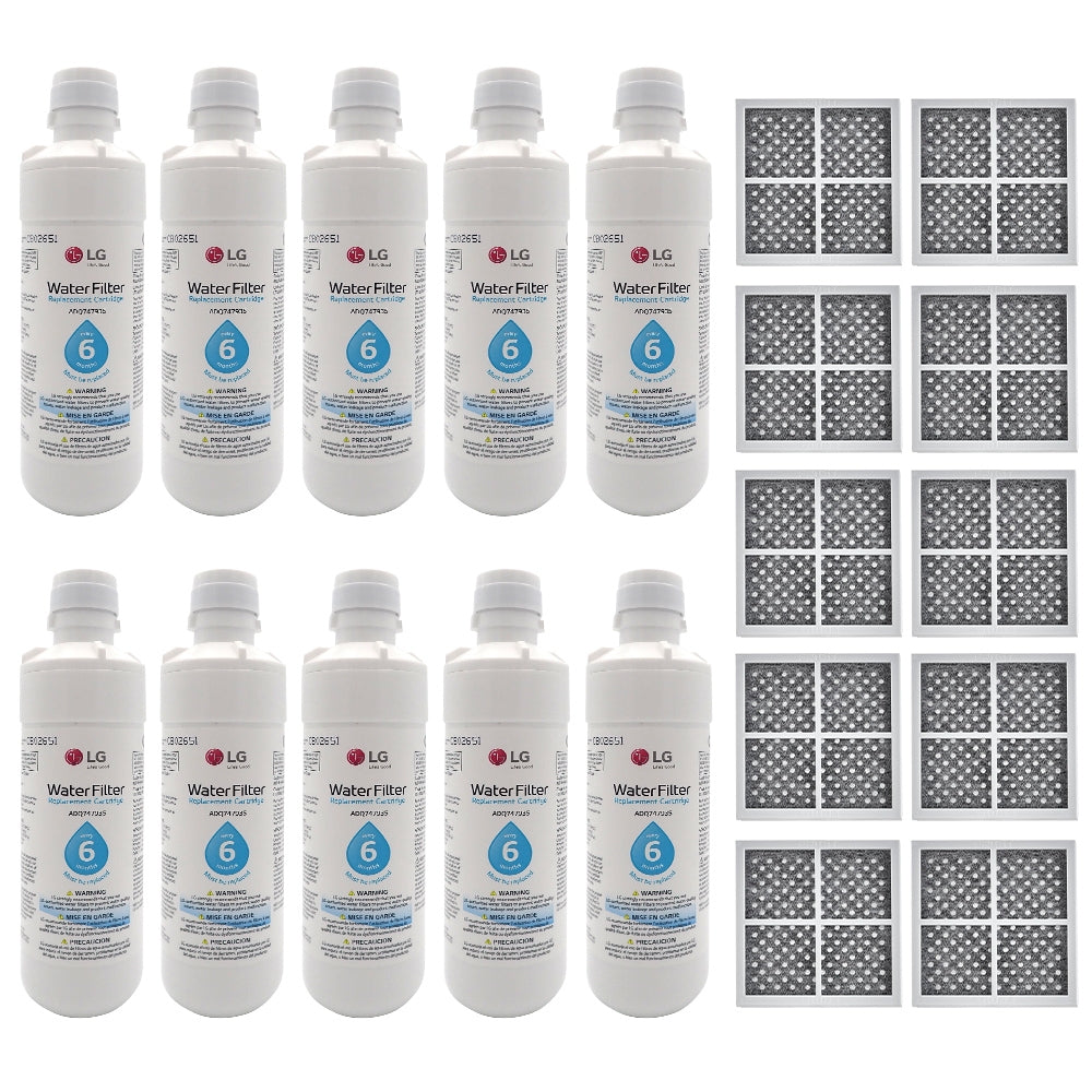 LG LT1000P MDJ64844601 ADQ74793501 Fridge Filter + Air Filter LT120F