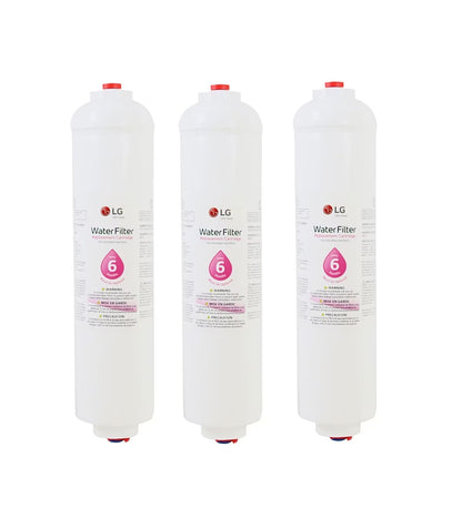 3 pack LG External Water Filter Replacement Cartridge
