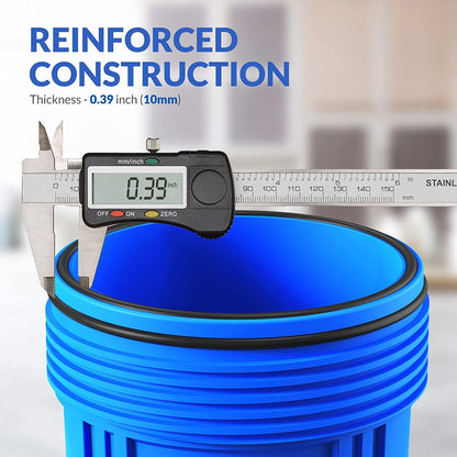 Rain Water Tank Filter system BIG Blue UV residence with AP810-WF 5 Micron Sediment Filter