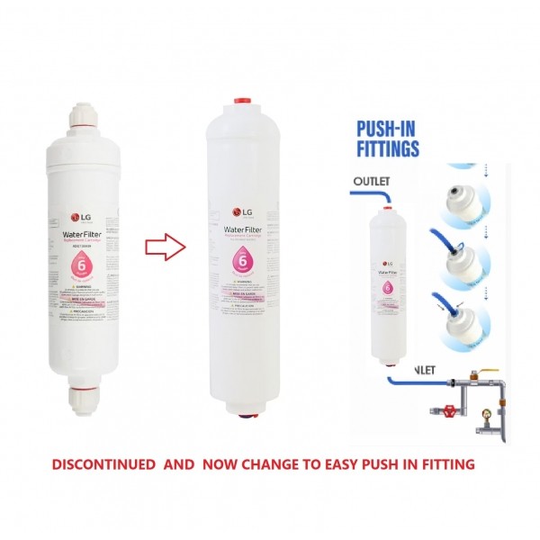 LG 5231JA2012A Genuine External Fridge Filter Hose(15M) Kit