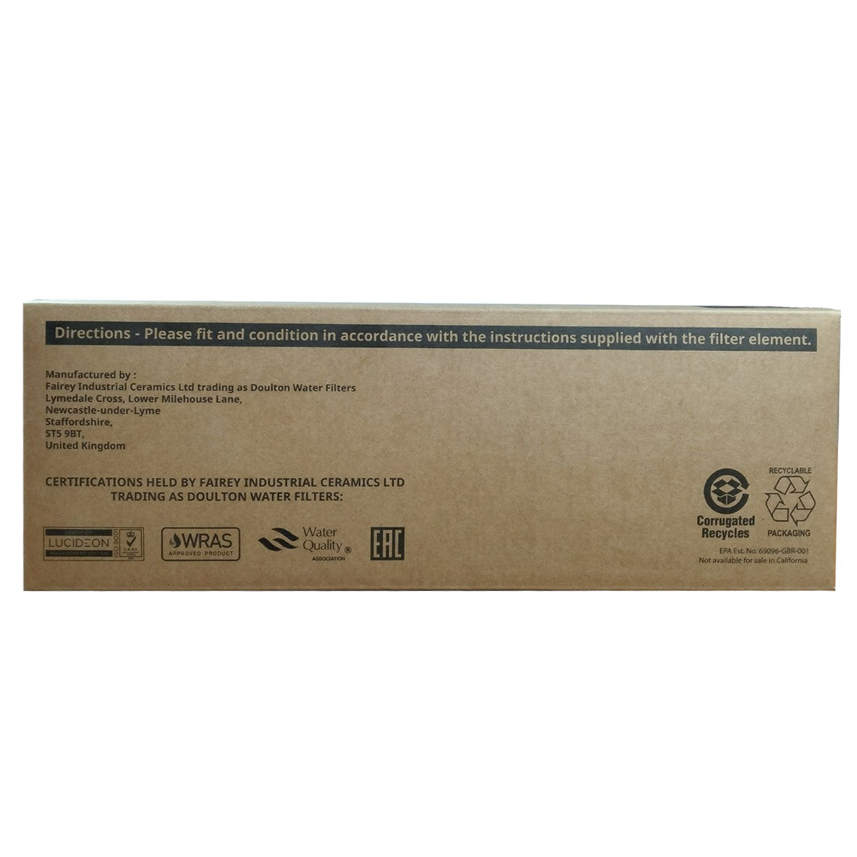 Doulton (ON)Countertop Water Purifier Systems W9331038