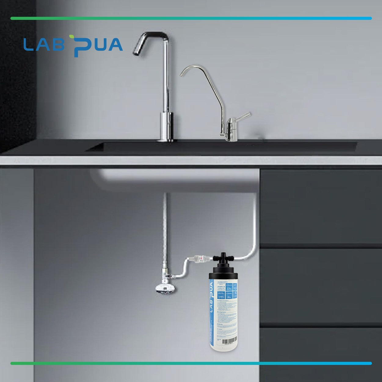 Lab Pua Residential Water Filter Kit LPA-MP1-10