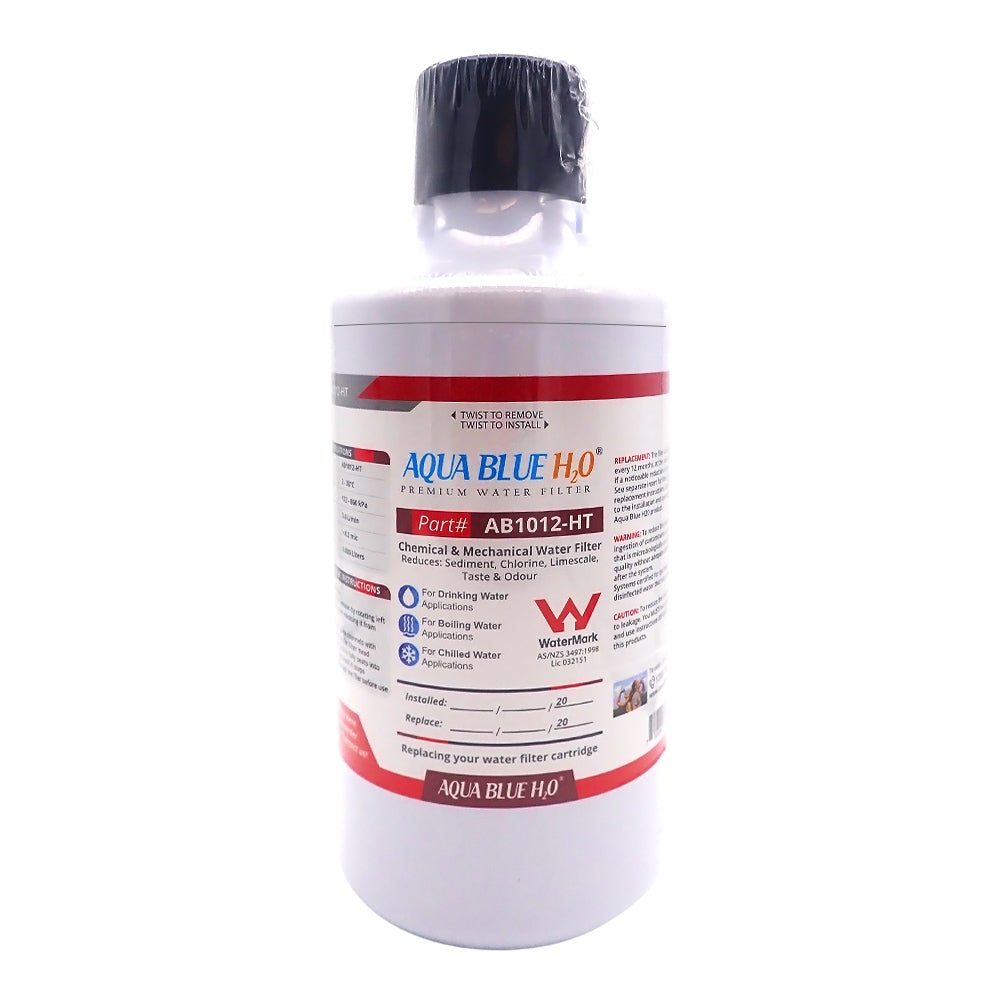 Aqua Blue H2O AB1012-HT Replacement Water Filter Cartridge for ZIP 93702