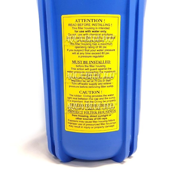 20″ x 4.5″ Mixed Bed Resin DI Water Filter