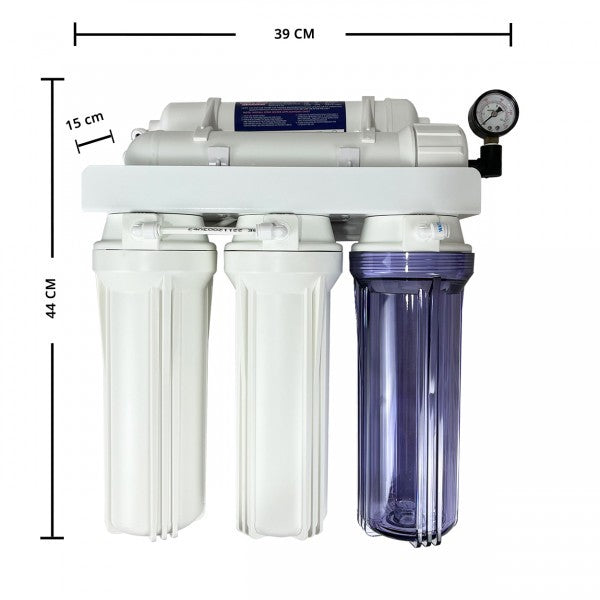 Whole house water system with RO purification system